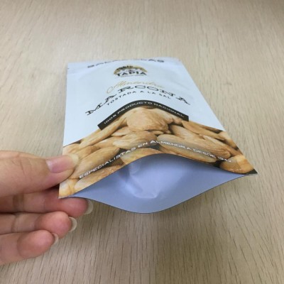 Food Grade Packing For Frozen Meat plastic heat sea bag/Stand Up pouch PE inside